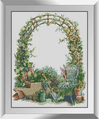 Арка в саду. Набор алмазной живописи. Dream Art (31379D) - Вышивка крестиком и бисером - Овца Рукодельница