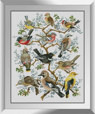 Дерево птиц. Набор алмазной живописи. Dream Art (31274D) - Вышивка крестиком и бисером - Овца Рукодельница