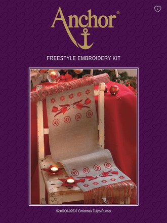 Рождественские тюльпаны. Набор для вышивания. Anchor (02537) - Вышивка крестиком и бисером - Овца Рукодельница