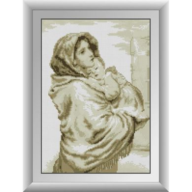 Мадонна с младенцем. Dream Art (30305D) - Вышивка крестиком и бисером - Овца Рукодельница