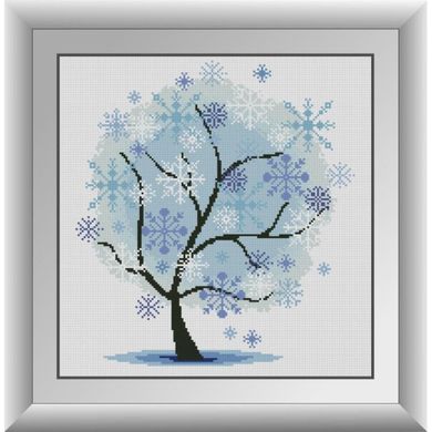 Зимове дерево. Dream Art (30315D) - Вишивка хрестиком і бісером - Овечка Рукодільниця