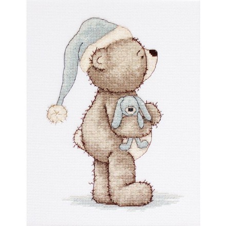 Медвежонок Бруно. Набор для вышивания. Luca-S (B1093) - Вышивка крестиком и бисером - Овца Рукодельница