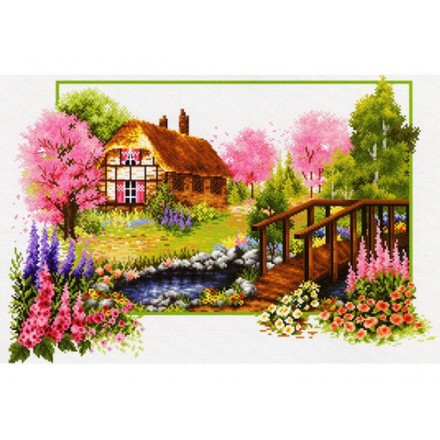 Весняне цвітіння. Набір для вишивання. Classic Design (8308) - Вишивка хрестиком і бісером - Овечка Рукодільниця