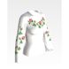 Набір для вишивки жіночої блузки бісером Тендітні троянди БЖ017пБннннk