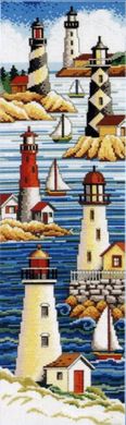 Lighthouses Маяки. Набор для вышивания крестом. Janlynn (013-0229) - Вышивка крестиком и бисером - Овца Рукодельница