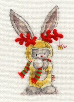 Набор для вышивания крестом Bothy Threads XBB7 Bebunni Rudolf - Вышивка крестиком и бисером - Овца Рукодельница