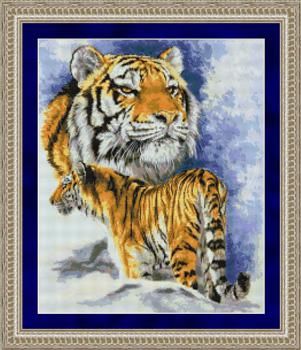 Spirit of the Tiger-Siberian Kustom Krafts (99967) - Вишивка хрестиком і бісером - Овечка Рукодільниця