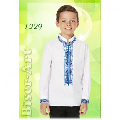 Рубашка для хлопчиків (габардин) Заготовка для вишивки бісером або нитками Biser-Art 1229ба-г - Вышивка крестиком и бисером - Овца Рукодельница