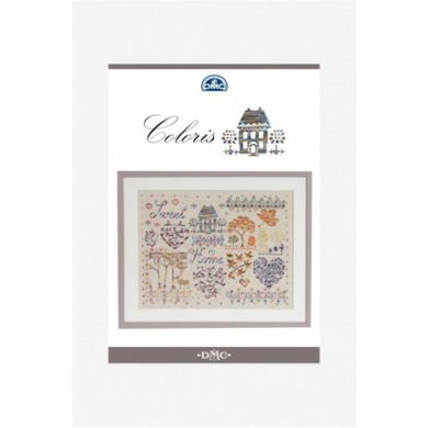 Буклет-схема Coloris - Home DMC 15278/22 - Вишивка хрестиком і бісером - Овечка Рукодільниця