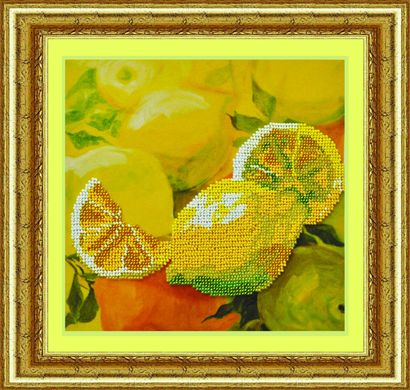 Лимоны. Набор для вышивания бисером. Картины бисером (Р-001кб) - Вышивка крестиком и бисером - Овца Рукодельница