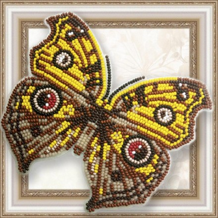 Набор для вышивки бисером бабочки на прозрачной основе Вдохновение Прецис Алмана BGP-051 - Вишивка хрестиком і бісером - Овечка Рукодільниця