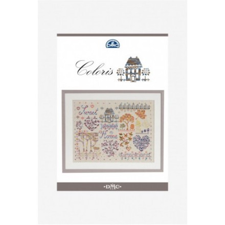 Буклет-схема Coloris - Home DMC 15278/22 - Вишивка хрестиком і бісером - Овечка Рукодільниця