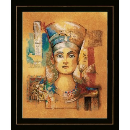 Nefertiti Набір для вишивання хрестиком LanArte PN-0007978 - Вишивка хрестиком і бісером - Овечка Рукодільниця