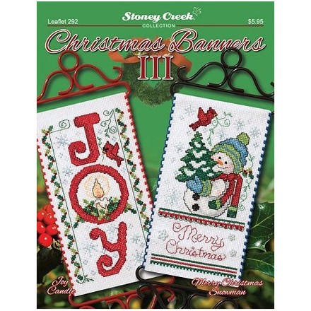 Christmas Banners III Схема для вышивания крестом Stoney Creek LFT292 - Вишивка хрестиком і бісером - Овечка Рукодільниця