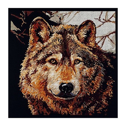 Набор для вышивания Janlynn 023-0570 Wolf - Вишивка хрестиком і бісером - Овечка Рукодільниця