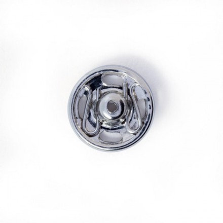 Пришивные кнопки (серебристого цвета) 9 мм Prym 341244 - Вишивка хрестиком і бісером - Овечка Рукодільниця