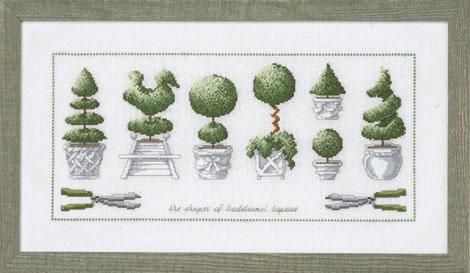 Деревья. Набор для вышивания. Permin (70-8431) - Вышивка крестиком и бисером - Овца Рукодельница