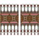 Набор для вышивания нитками Барвиста Вышиванка Рушник для Свадебных Икон 30х120 ТР478дн3099i