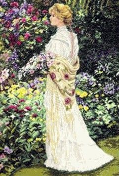 Набор для вышивки крестом Dimensions 35119 In her Garden - Вышивка крестиком и бисером - Овца Рукодельница