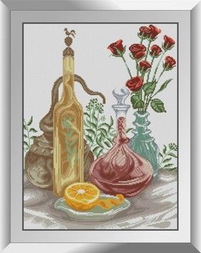 Набір для малювання каменями алмазний живопис Dream Art Натюрморт з трояндами (квадратні, повна) 31468D - Вишивка хрестиком і бісером - Овечка Рукодільниця
