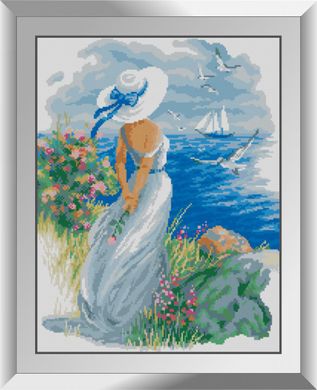 Взгляд на море. Набор алмазной живописи. Dream Art (31595D) - Вышивка крестиком и бисером - Овца Рукодельница