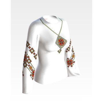 Набор для вышивки бисером Барвиста Вышиванка заготовки женской блузки – вышиванки 14518 БЖ047шБннннk - Вышивка крестиком и бисером - Овца Рукодельница