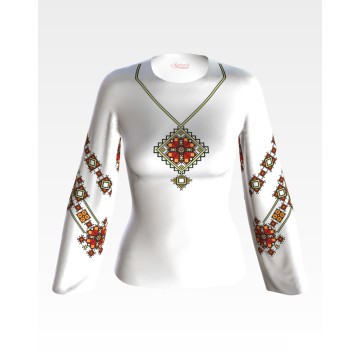 Набір для вишивки жіночої блузки бісером Весняна БЖ047шБннннk - Вишивка хрестиком і бісером - Овечка Рукодільниця