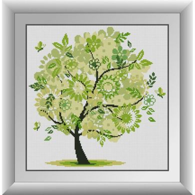 Весняне дерево. Dream Art (30313D) - Вишивка хрестиком і бісером - Овечка Рукодільниця