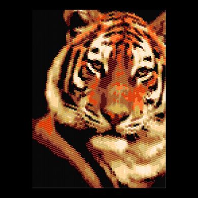Тигр Набір для бісероплетіння ArtSolo NMK005 - Вишивка хрестиком і бісером - Овечка Рукодільниця