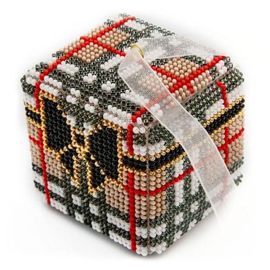 Набор для вышивания бисером объемной новогодней игрушки. Golden Key (Украина) (N-038) - Вышивка крестиком и бисером - Овца Рукодельница