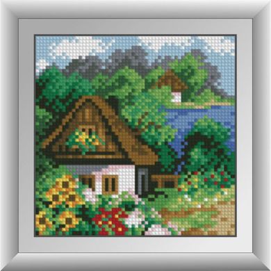 Весенний домик. Dream Art (30488D) - Вышивка крестиком и бисером - Овца Рукодельница