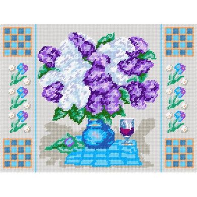 Бузок Набір для вишивання по канві з малюнком Quick Tapestry TL-07 - Вишивка хрестиком і бісером - Овечка Рукодільниця
