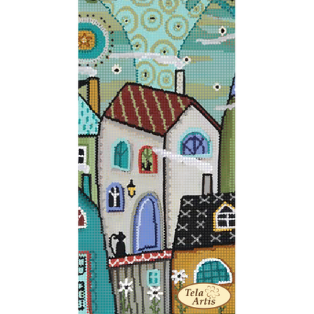 Сказочный город - 2 Схема для вышивания бисером Tela Artis ТМ-117ТА - Вишивка хрестиком і бісером - Овечка Рукодільниця
