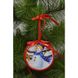 Набір для вишивки бісером Барвиста Вишиванка Пошита новорічна іграшка Тихоня (серія: Сніговики-Колядники) 10х10 ТР230аБ1010k