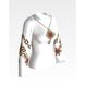 Набор для вышивки бисером Барвиста Вышиванка заготовки женской блузки – вышиванки 14518 БЖ047шБннннk