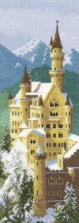 Замок Нойшванштайн. Набор для вышивания. Heritage (H620) - Вышивка крестиком и бисером - Овца Рукодельница