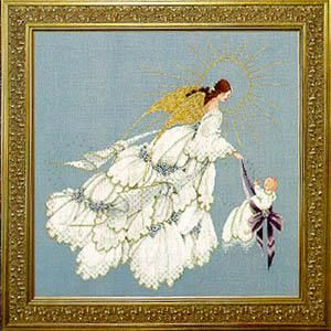 Angel of Mercy 2 Ангел Милосердия 2. Схемы вышивки крестом. Lavender Lace (LL52) - Вышивка крестиком и бисером - Овца Рукодельница