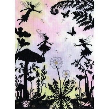 Набор для вышивания крестом Bothy Threads XE3 Fairy Glade Сказочная поляна - Вышивка крестиком и бисером - Овца Рукодельница
