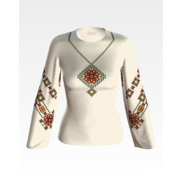 Набір для вишивки жіночої блузки бісером Весняна БЖ047кМннннk - Вишивка хрестиком і бісером - Овечка Рукодільниця
