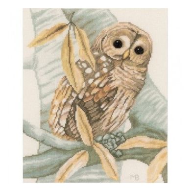 Набор для вышивания Lanarte PN-0158326 Owl and Autumn Leaves - Вишивка хрестиком і бісером - Овечка Рукодільниця