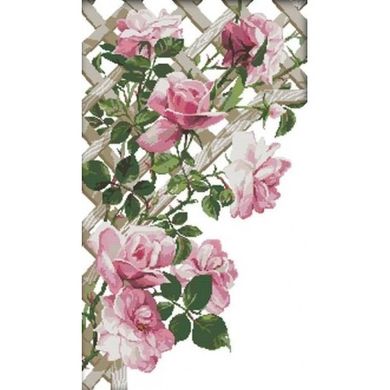 Кучерява троянда Набір для вишивання хрестиком з друкованою схемою на тканині Joy Sunday H682 - Вышивка крестиком и бисером - Овца Рукодельница