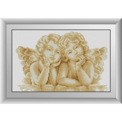 Два ангелочка. Dream Art (30590D) - Вышивка крестиком и бисером - Овца Рукодельница