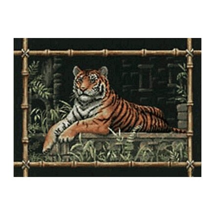 Набор для вышивания Dimensions 35158 Bamboo Tiger - Вишивка хрестиком і бісером - Овечка Рукодільниця