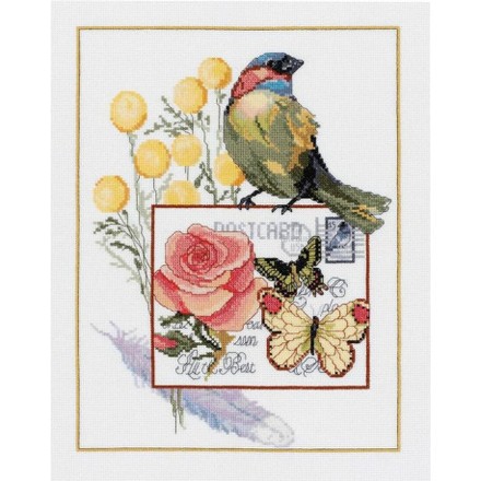 Набор для вышивания Janlynn 023-0605 Botanical Birds - Вишивка хрестиком і бісером - Овечка Рукодільниця