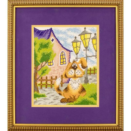 Рыжий пес. Набор для вышивания крестом. Марья Искусница (07.002.03) - Вышивка крестиком и бисером - Овца Рукодельница