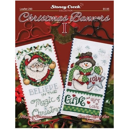 Christmas Banners I Схема для вышивания крестом Stoney Creek LFT290 - Вишивка хрестиком і бісером - Овечка Рукодільниця