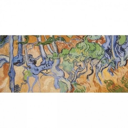 Tree Roots by Vincent van Gogh Linen Набір для вишивання хрестиком Thea Gouverneur gouverneur_581 - Вишивка хрестиком і бісером - Овечка Рукодільниця