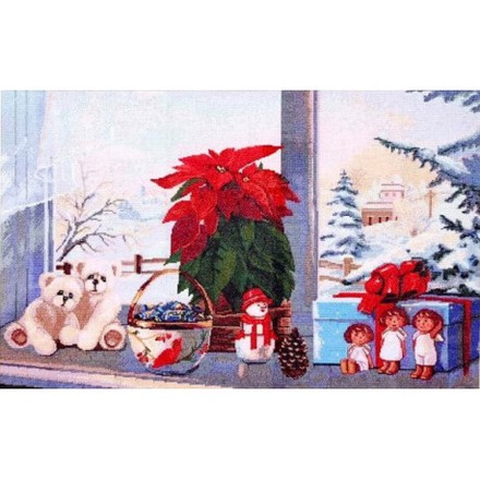 Набор для вышивки крестиком Dantel 009 Рождество - Вышивка крестиком и бисером - Овца Рукодельница