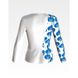 Заготовка женской вышиванки Синие орхидеи для вышивки бисером БЖ183кБнннн