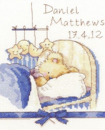 Huggles Bedtime. Набір для вишивання хрестом. Bothy Threads (XIH1) - Вишивка хрестиком і бісером - Овечка Рукодільниця